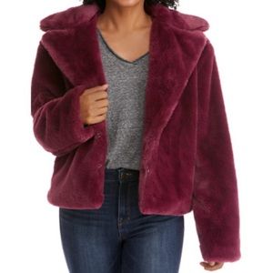 NWT Fur Teddy Coat Jacket